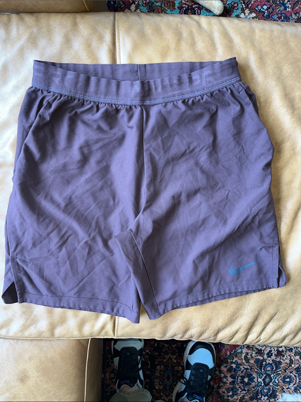 Nike Men's chocolate colored Athletic Shorts